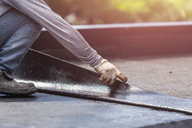 Professional Waterproofing technician working in Fox Lake, WI